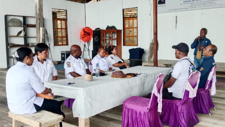 Dinas Pendidikan Provinsi Papua Melakukan Kunjungan Ke Sekolah Adat Negeri Papua