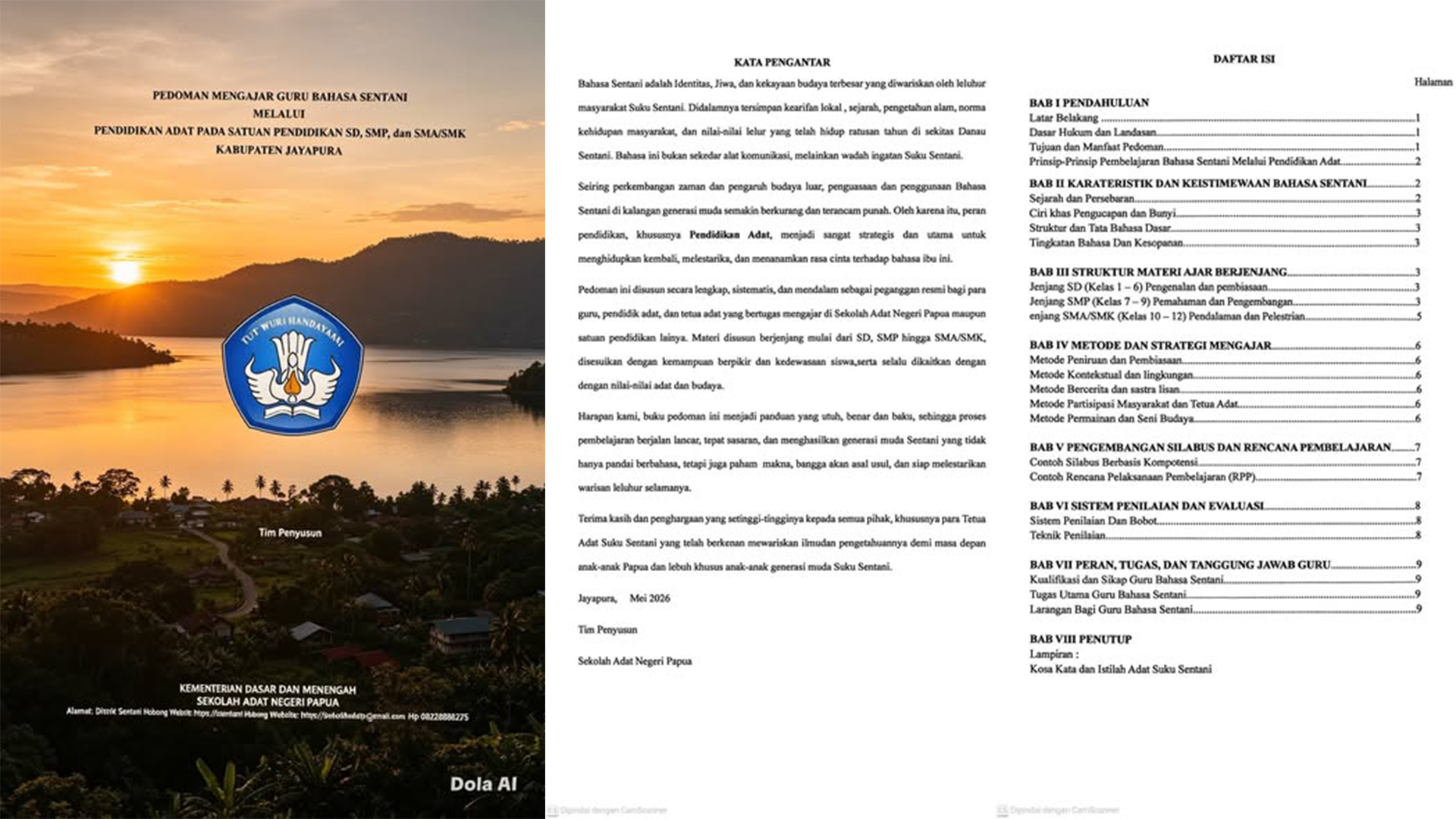 You are currently viewing Sekolah Adat Negeri Papua Menerbitkan Pedoman Mengajar Bahasa Sentani Bagi Guru